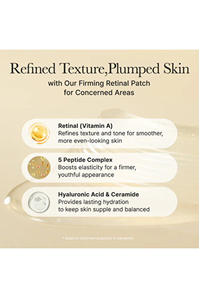 Arencia Retinal Boosting Eye Mask Patch Retinal & Peptides 60 Paches