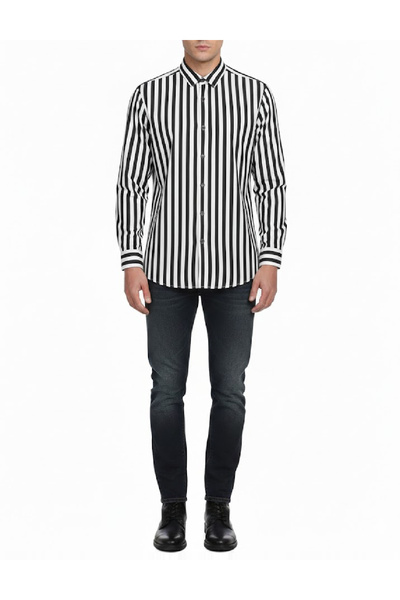 Evendi Shirt, White/Black