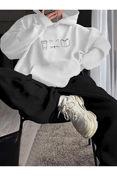 Flaubert Γυναικείο φούτερ με στάμπα - σετ 2 τεμαχίων φούτερ και παντελόνι φόρ...