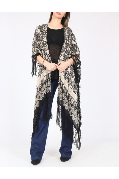 Evendi Scarf, Beige/Black
