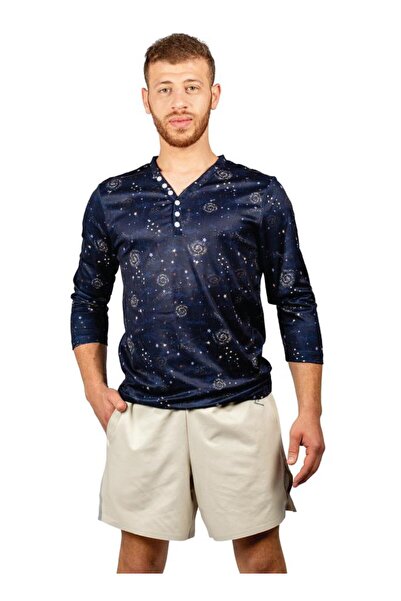Zaecy Men's V-Neck T-shirt