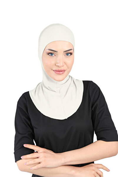 Ecardin Breathable Hijab Tulle Neck Collar Bonnet