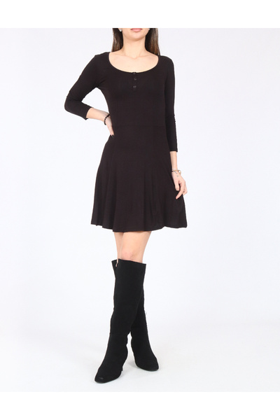 Evendi Short dress, Black