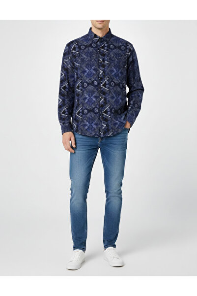 Evendi Shirt, Navy Blue
