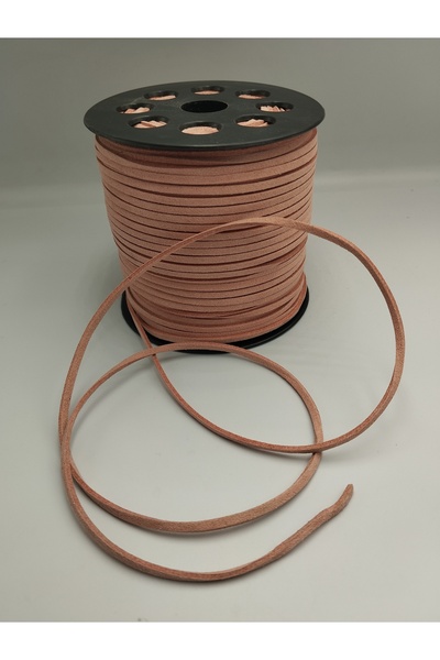 Zeyora 10 Meters Suede Leather Strip Cord, 3mm -, Prayer Beads, Bracelet Cord...