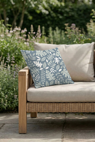 Moud's Husă de pernă moale cu model tropical, impermeabilă, lavabilă, imprima...