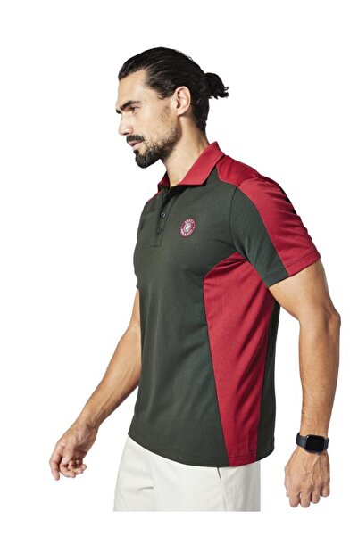 Zaecy Men's Paneled Polo T-shirt