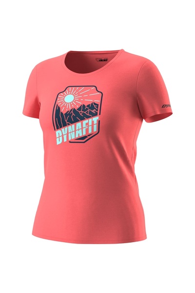 DYNAFIT Tricou dama Graphic Cotton-Roz-44/38