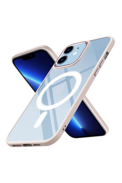 Paladyum Case iPhone 12 and 12 Pro Compatible Transparent Non-Yellowing Light...