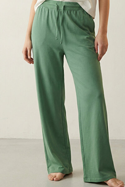 Elemge 100% Cotton Single Jersey Women's Pajama Bottoms Comfortable Fit Compa...