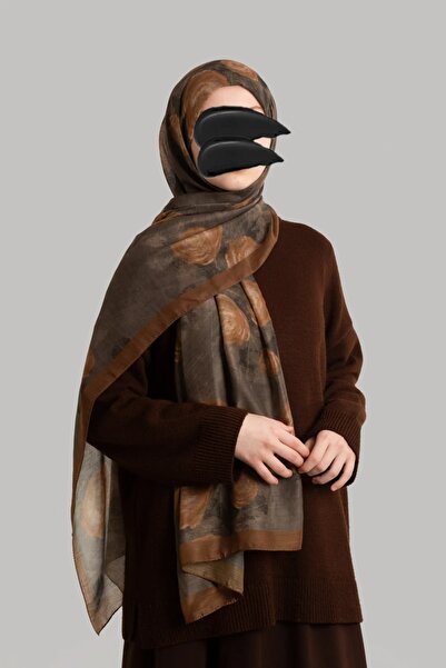 Emare Αντίκα Ροζέτα Με σχέδιο Βαμβάκι - Χακί