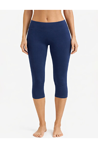 Evendi Three-quarter length tights, Navy blue