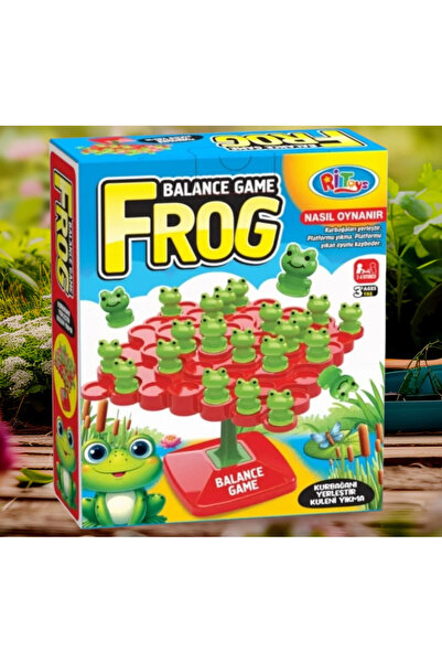 ABS Kurbaga Denge Ebeveyn Çocuk Etkilesimi Oyunu Egitici Oyuncak Kurbaga Agac...