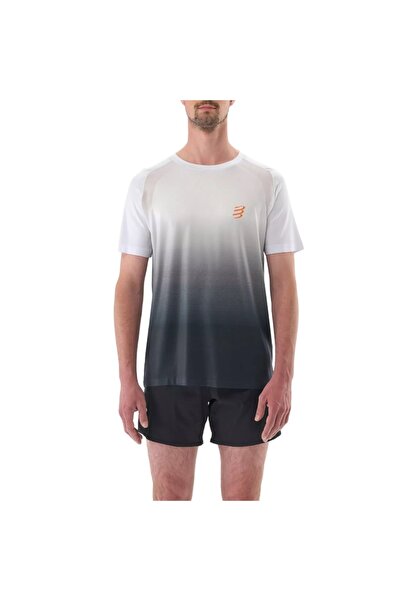 Compressport Tricou alergare barbati Performance FW 2024-Bej/Negru-S