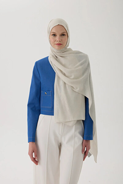 Astra Plus Îmbrăcăminte hijab pentru femei, sezonieră, culoare piatră, șal ja...