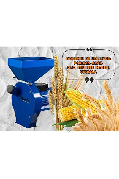 Tatta Elektrický kladivový mlýn č. 2, klasická mísa TM11B, 2500 W, 240 kg/hod.