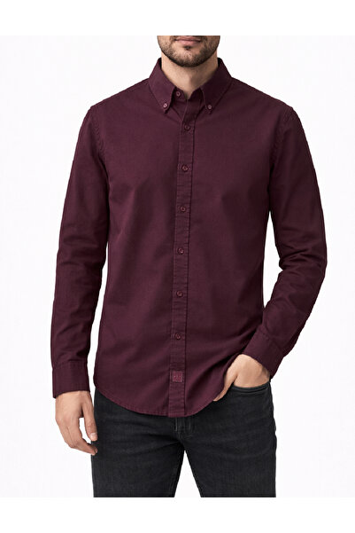 Evendi Shirt, Burgundy