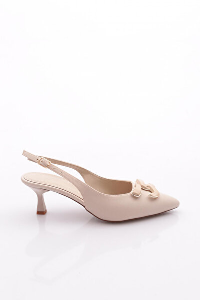 DGN A4330 Women's Open Back Heeled Shoes