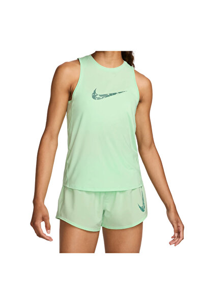 Nike Women's running top One-Green Mint-L