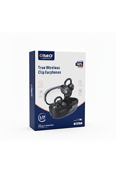 ORdEo هاتف لاسلكي بمشبك أذن