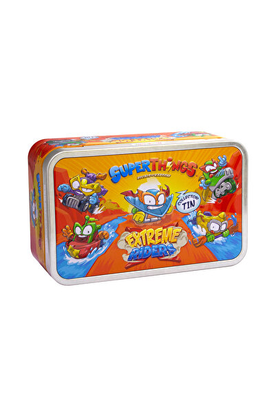 Noname Set 5 figurine SuperThings Extreme Riders din metal drăguț de 3 cm