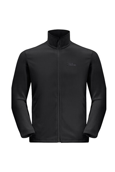 Jack Wolfskin Men's Taunus FZ-Black-L Fleece