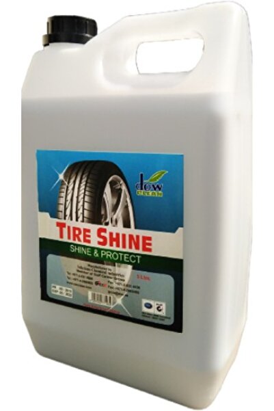 Dowclean Tire Polish Liquid Cleaner Gallon 5 Liter