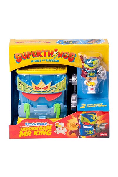 SuperThings Set de joaca Baza ascunsa a lui Mr King seria Kazoom Power