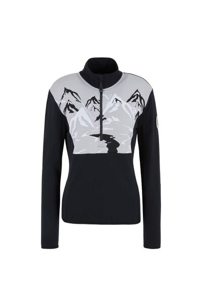 Emporio Armani Women's fleece EA7 St. Moritz-Black-XL