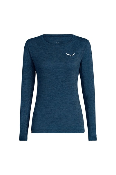 Salewa Bluza trekking dama Puez Melange Dry-Bleumarin-44/38