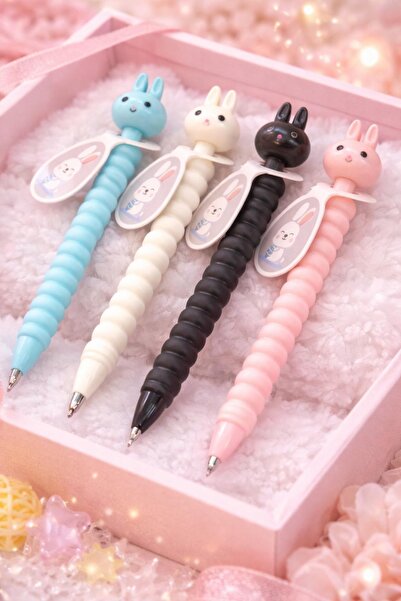 Kalemim Tavşan 0.7 uclu sevimli figürlü versatil kalem
