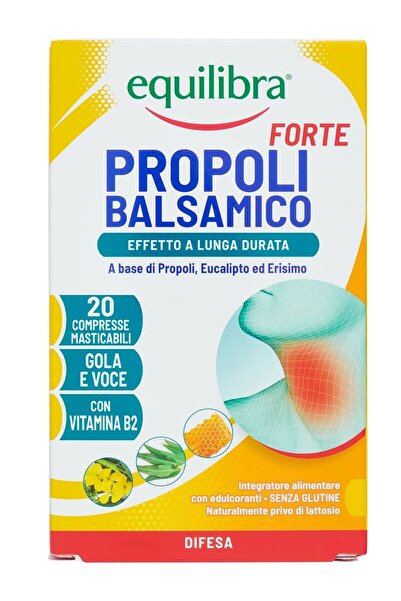 Equilibra Propolis Balsamic Forte, Supliment Alimentar cu Propolis si Eucalip...