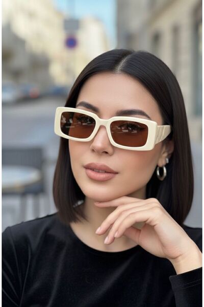 Nilu Moda Baklava Patterned Sunglasses
