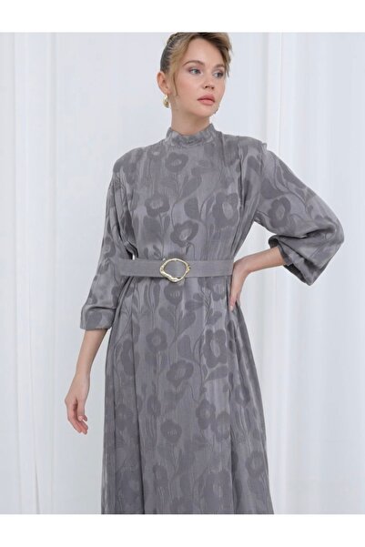 Puane İpek cupra elbise