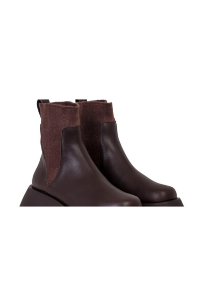 ANNASIA SHOES SIA Boots - Brown Leather