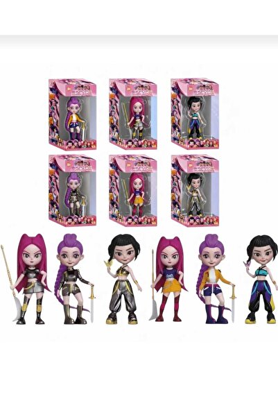 OEM Set 3 figurine K-Pop Demon Hunters Rumi Zoe Mira, Zoey 10 cm