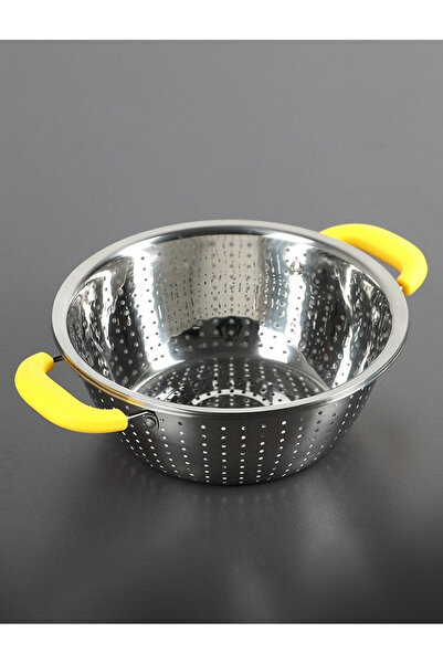 Bisbell Stainless Steel Colander 24CM, Kitchen Strainer,Pasta Fruit Vegetable...