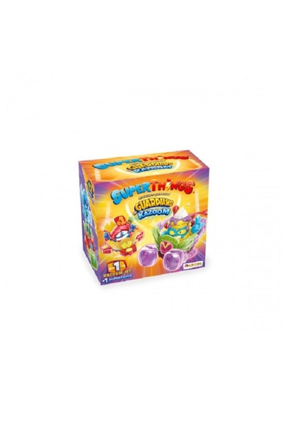 SuperThings Set de joaca cu 1 figurina si 1 vehicul Guardians of Kazoom S2