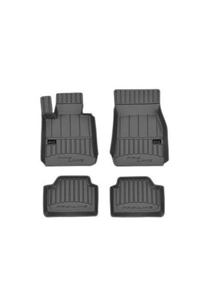 FroGum 3D Car Mats Set for BMW Series 1 F20 2011-2019, 4 pieces, Black