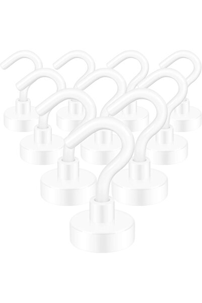 Neosmuk Cârlige magnetice, 10 kg + cârlige magnetice extra puternice pentru g...