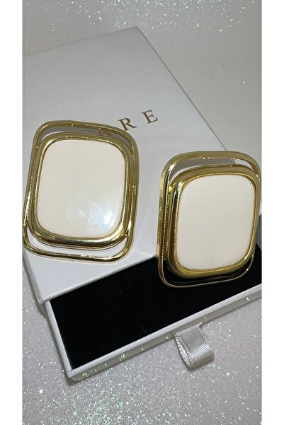 GLARE JEWELRY CO Zara Model Trend Paslanmaz Çelik Küpe