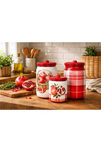 aSSa El boyaması 3 lü kavanoz hediyelik