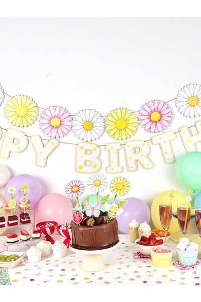 Flu Party Daisy - Daisy Themed Party Set