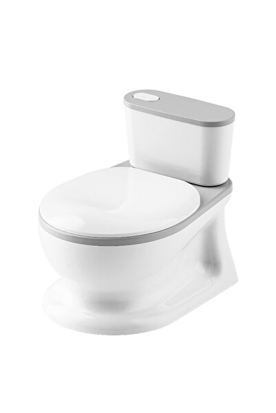 Little Mom Olita tip minitoaleta pentru copii Grey, design realist si ergonom...