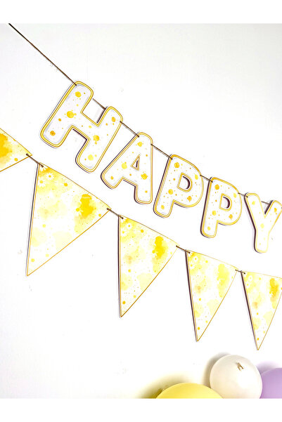 Flu Party Daisy - Daisy Themed Triangle Pennant Banner