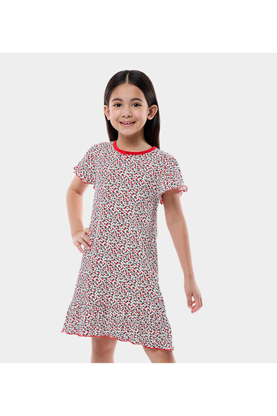 Victor and Jane Girls' PJ Dress – Soft and Cozy Sleep Dress for Kids 2-3YRS
