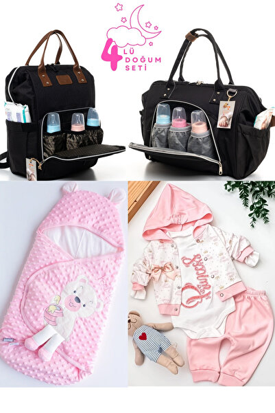 Pimadyo Large Birth Set (Hospital Release, Shoulder and Backpack, Chickpea Sw...