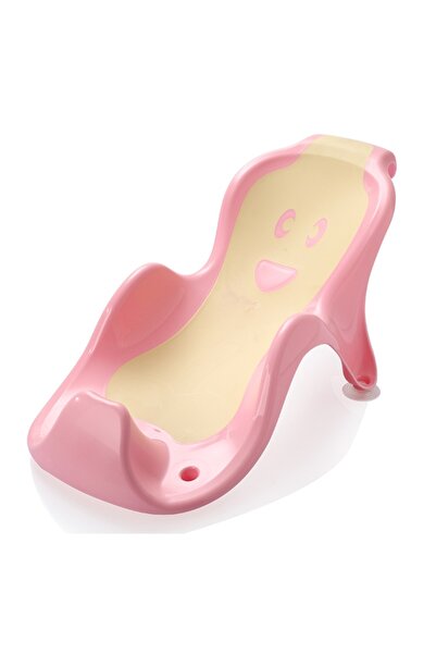 Little Mom Anatomical support for baby bathtub Cocoon Pink, bionic design wit...
