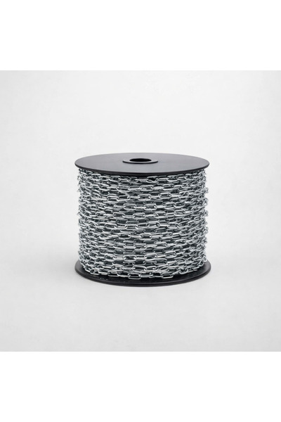 ZİNSAN Makaralı Galvanizli Zincir 3 mm 100 metre