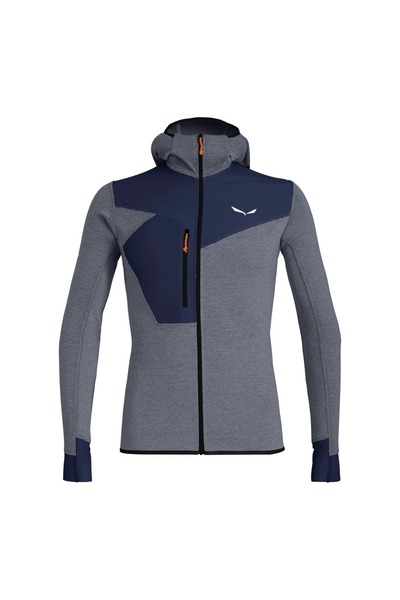 Salewa Hanorac trekking barbati Puez 2 Dry-Gri/Bleumarin-46/S